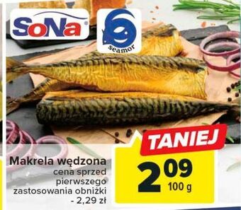 Carrefour Makrela wędzona sona oferta