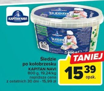 Carrefour Śledzie po kołobrzesku kapitan navi oferta