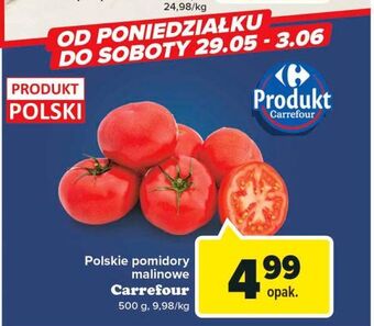 Carrefour Pomidory malinowe carrefour targ świeżości oferta