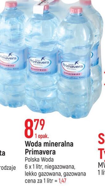 E.Leclerc Woda gazowana primavera oferta