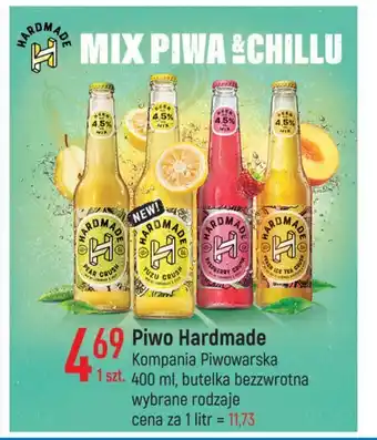 E.Leclerc Piwo hardmade peach ice tea crush oferta