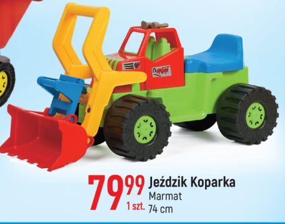E.Leclerc Jeździk koparka marmat oferta