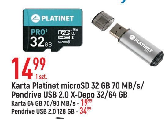 E.Leclerc Pendrive 128 gb platinet oferta