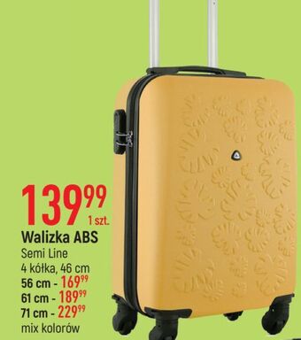 E.Leclerc Walizka abs 61 cm semi line oferta