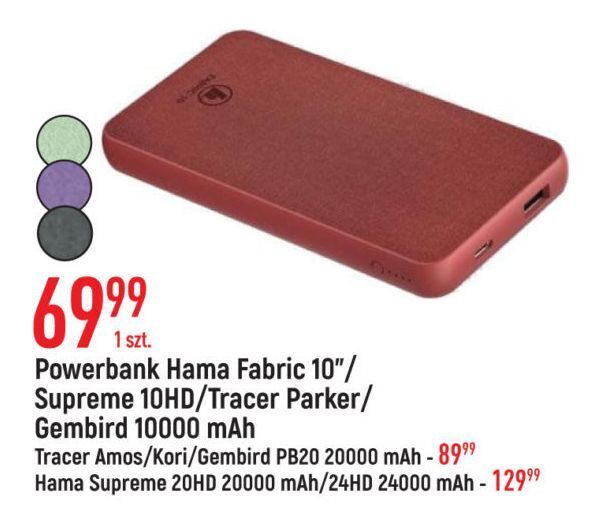 E.Leclerc Powerbank supreme 10hd 10000mah hama oferta