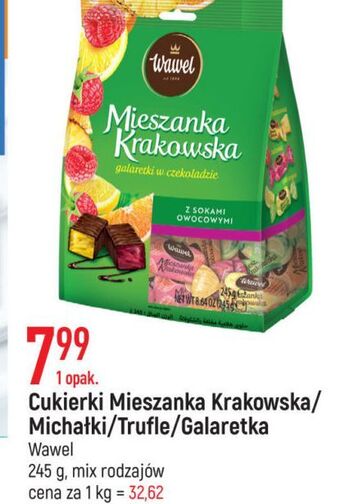 E.Leclerc Galaretki w czekoladzie wawel mieszanka krakowska oferta