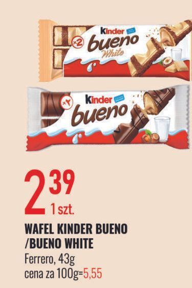 E.Leclerc Baton kinder bueno white oferta