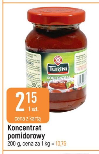 E.Leclerc Koncentrat pomidorowy 30 % wiodąca marka turini oferta
