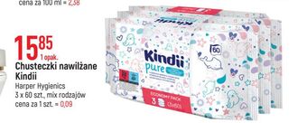 E.Leclerc Chusteczki wilgotne pure cleanic kindii oferta