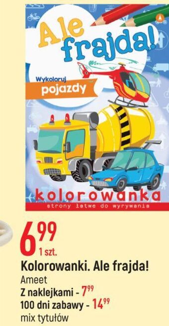 E.Leclerc Kolorowanka z naklejkami oferta