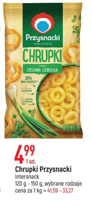 E.Leclerc Chrupki zielona cebulka przysnacki oferta