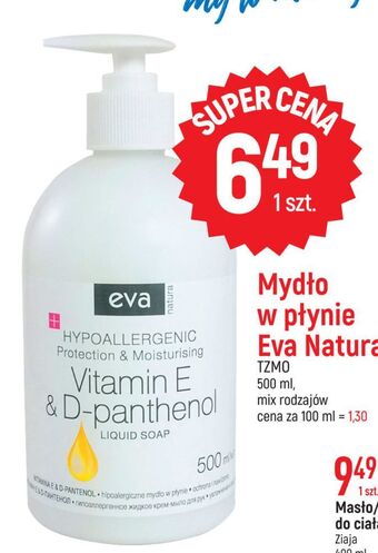 E.Leclerc Mydło w płynie witamina e i d-panthenol eva natura oferta