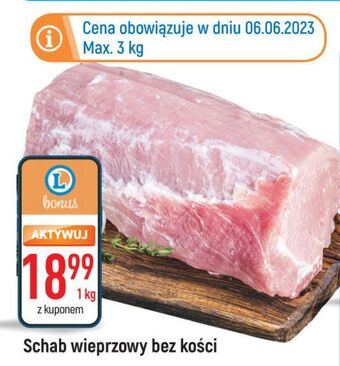 E.Leclerc Schab wieprzowy bez kości oferta