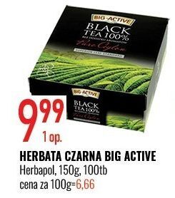 E.Leclerc Herbata big-active black tea 100% oferta
