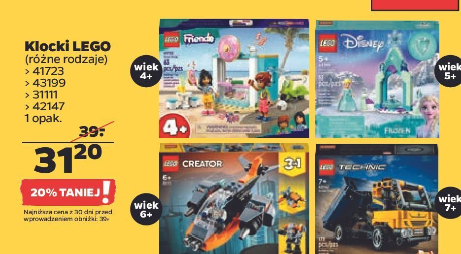 Netto Klocki 42147 lego technic oferta