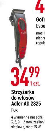 E.Leclerc Strzyżarka ad 2825 adler oferta