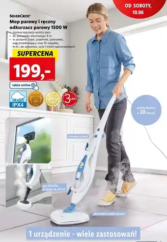 Lidl Odkurzacz cyklonowy akumulatorowy 2 w 1 silvercrest oferta