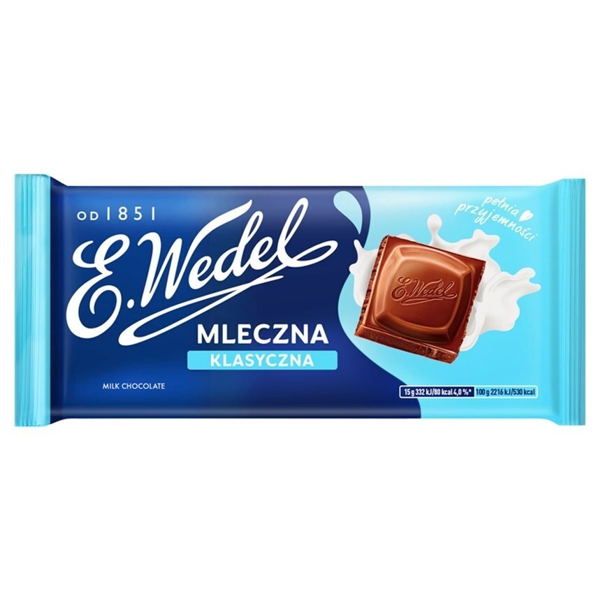 Spar E. wedel czekolada mleczna klasyczna 90 g oferta
