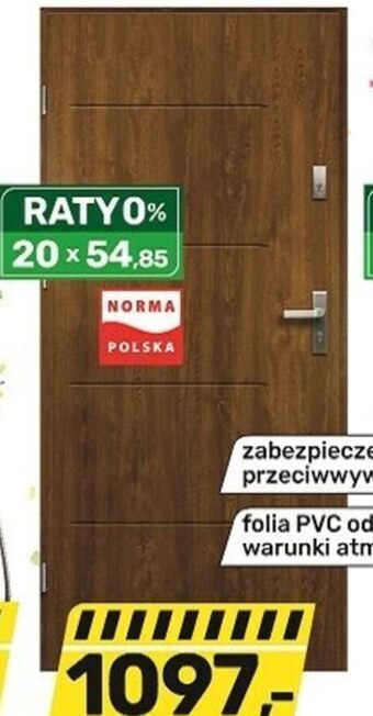 Bricomarche Drzwi zewnętrzne oferta
