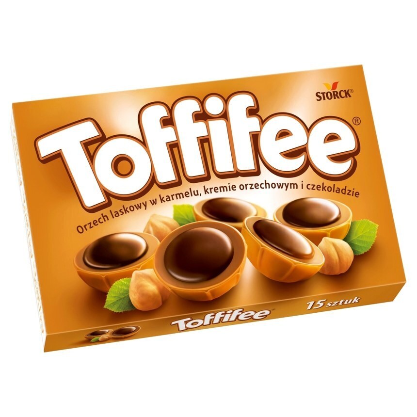 Spar Toffifee orzech laskowy w karmelu kremie orzechowym i czekoladzie 125 g (15 sztuk) oferta