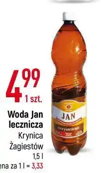 E.Leclerc Woda lecznicza jan oferta