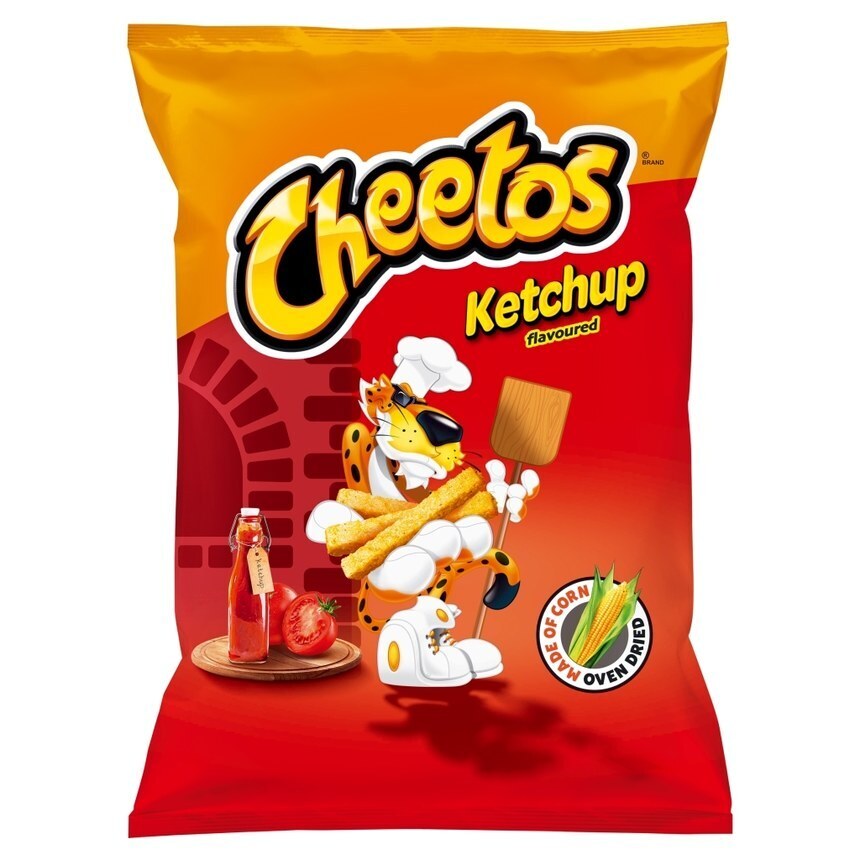 Spar Cheetos chrupki kukurydziane o smaku ketchupowym 150 g oferta