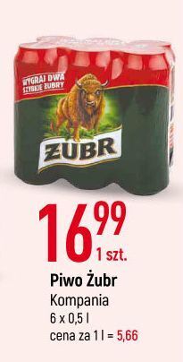 E.Leclerc Piwo żubr 1768 oferta