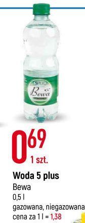 E.Leclerc Woda gazowana 5 plus bewa oferta