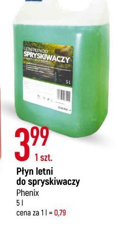 E.Leclerc Płyn do spryskiwaczy letni phenix oferta