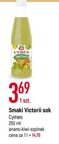 E.Leclerc Sok ananas kiwi szpinak cymes smaki victorii oferta
