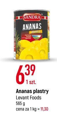 E.Leclerc Ananas plastry w syropie sandra oferta