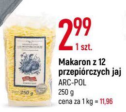 E.Leclerc Makaron z 12 jaj przepiórczych arc-pol czaniec oferta