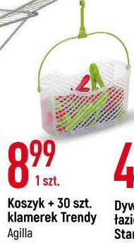 E.Leclerc Koszyk + 30 klamerek agilla oferta