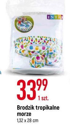 E.Leclerc Brodzik tropikalne morze 132 x 28 cm intex oferta