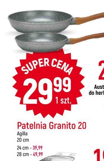 E.Leclerc Patelnia granito 28 cm agilla oferta