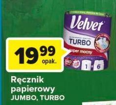 Carrefour Ręcznik papierowy velvet turbo oferta