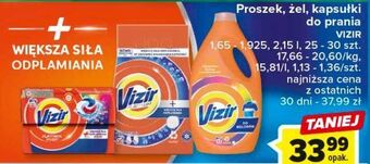 Carrefour Proszek do prania vizir platinum oferta