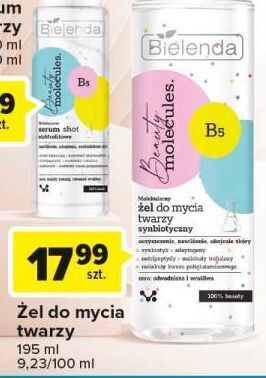 Carrefour Molekularny żel do mycia twarzy niacynamidowy bielenda beauty molecules oferta