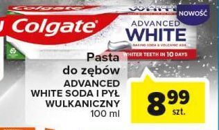 Carrefour Pasta do zębów baking soda & volcanic ash colgate advanced white oferta