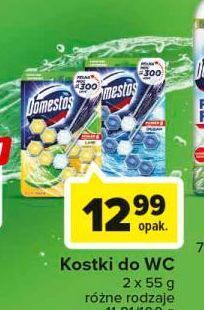 Carrefour Kostka do wc lime domestos power5 oferta