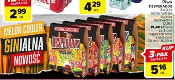 Carrefour Piwo desperados mojito oferta