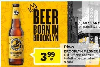 Carrefour Piwo brooklyn pilsner oferta