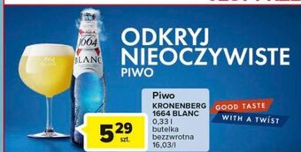 Carrefour Piwo 1664 blanc oferta