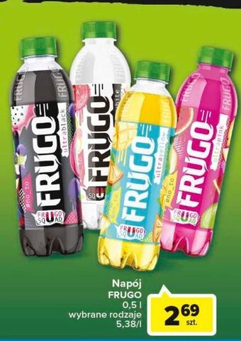 Carrefour Napój ultrablack frugo oferta