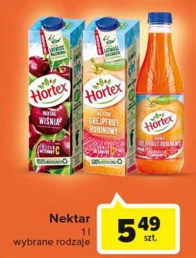 Carrefour Nektar grejpfrut rubinowy hortex oferta