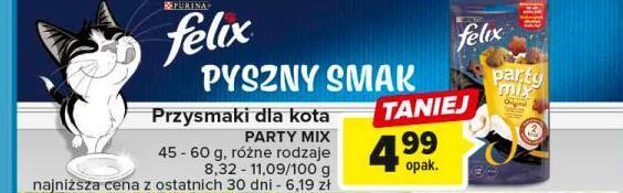 Carrefour Karma dla kotów original mix purina felix party mix oferta