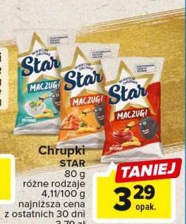 Carrefour Chrupki maczugi fromage star oferta