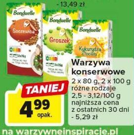 Carrefour Groszek bonduelle oferta