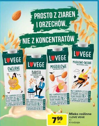 Carrefour Napój owsiane sante i love vege oferta