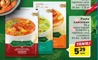 Carrefour Pasta curry zielona kanokwan oferta